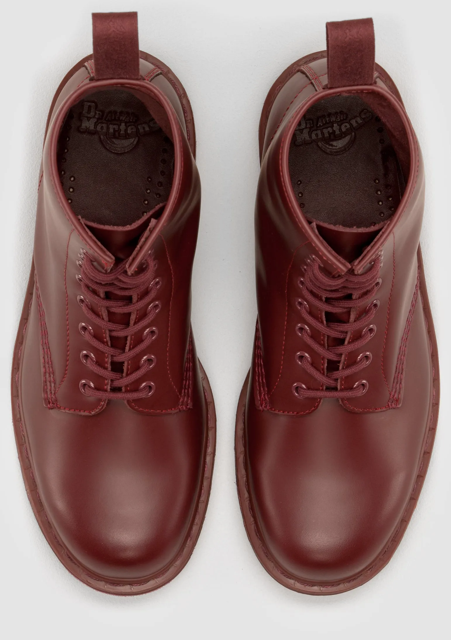 1460 Mono Cherry Smooth Boots