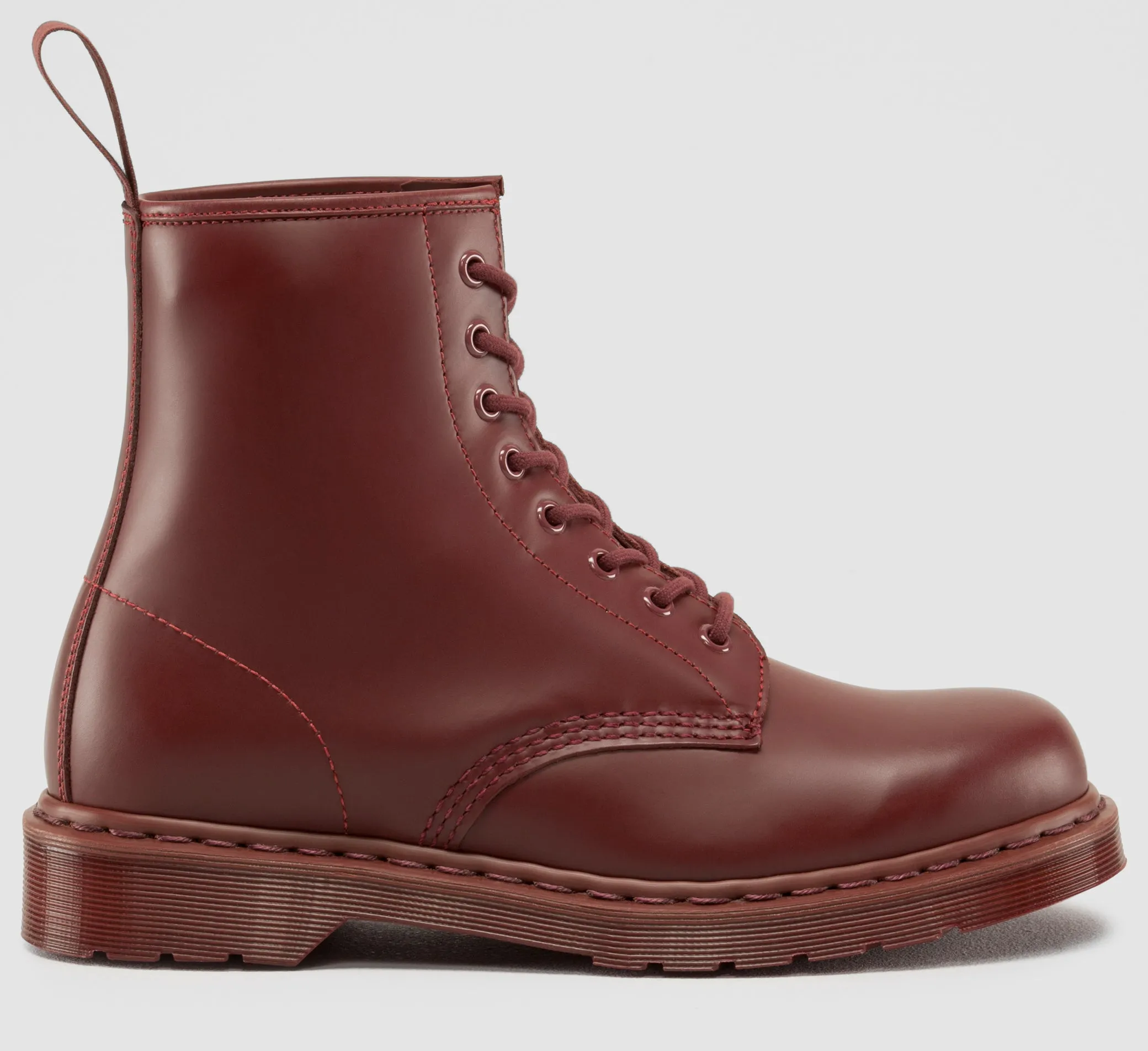 1460 Mono Cherry Smooth Boots