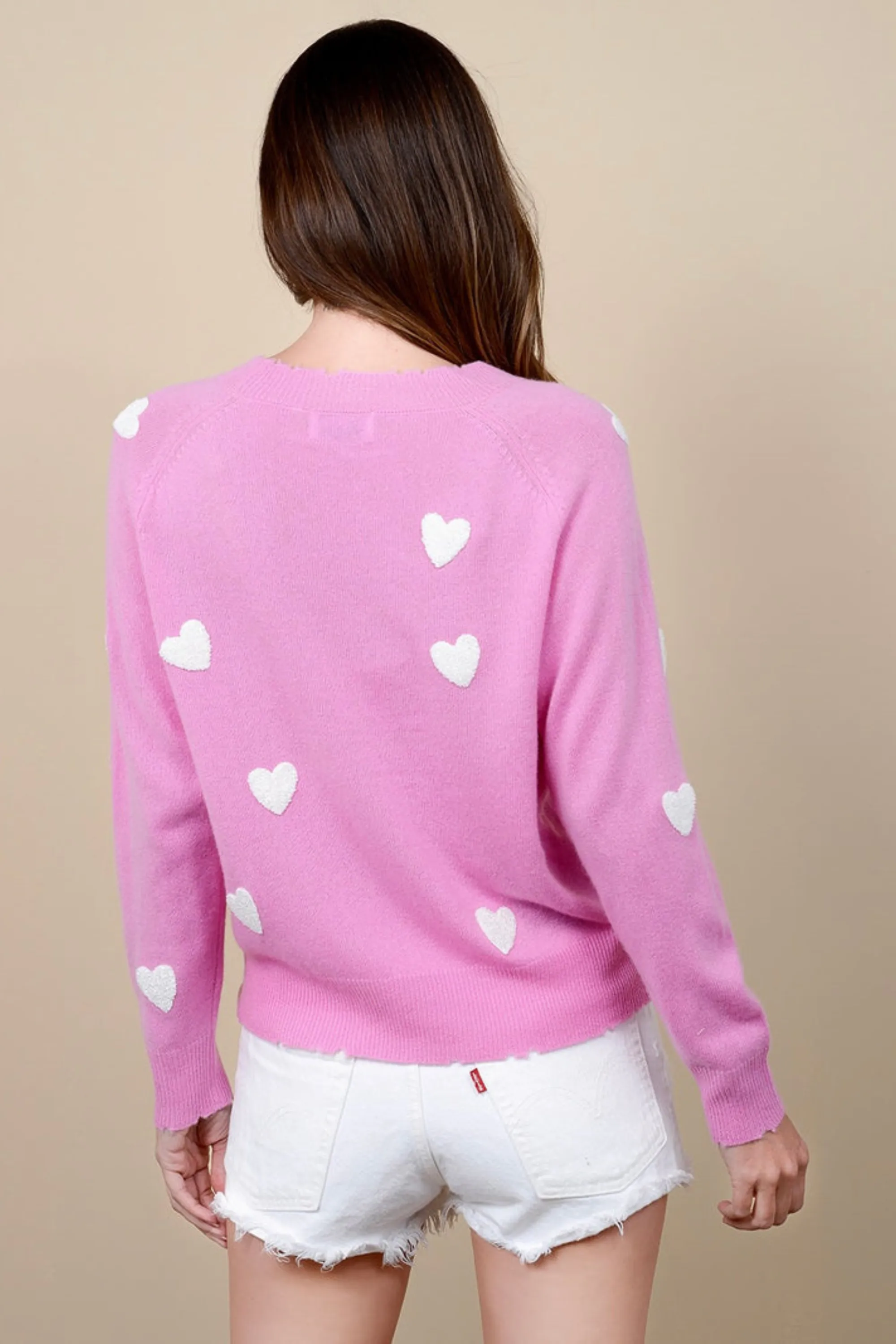 27 Miles Carmen Heart Sweater