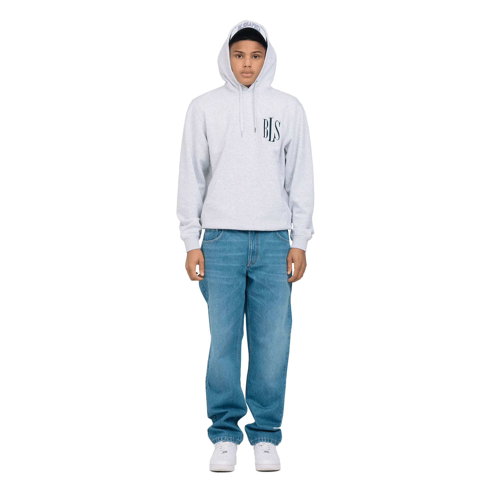 3D Hoodie - Grey Melange