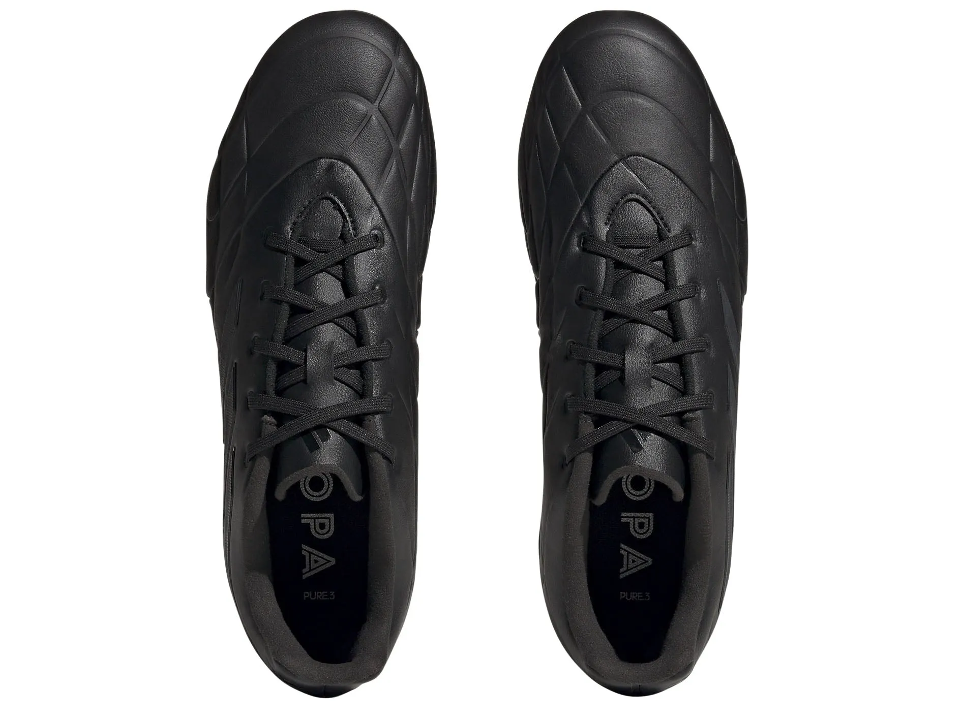 Adidas Mens Copa Pure .3 Firm Ground Boots Black <BR> HQ8940