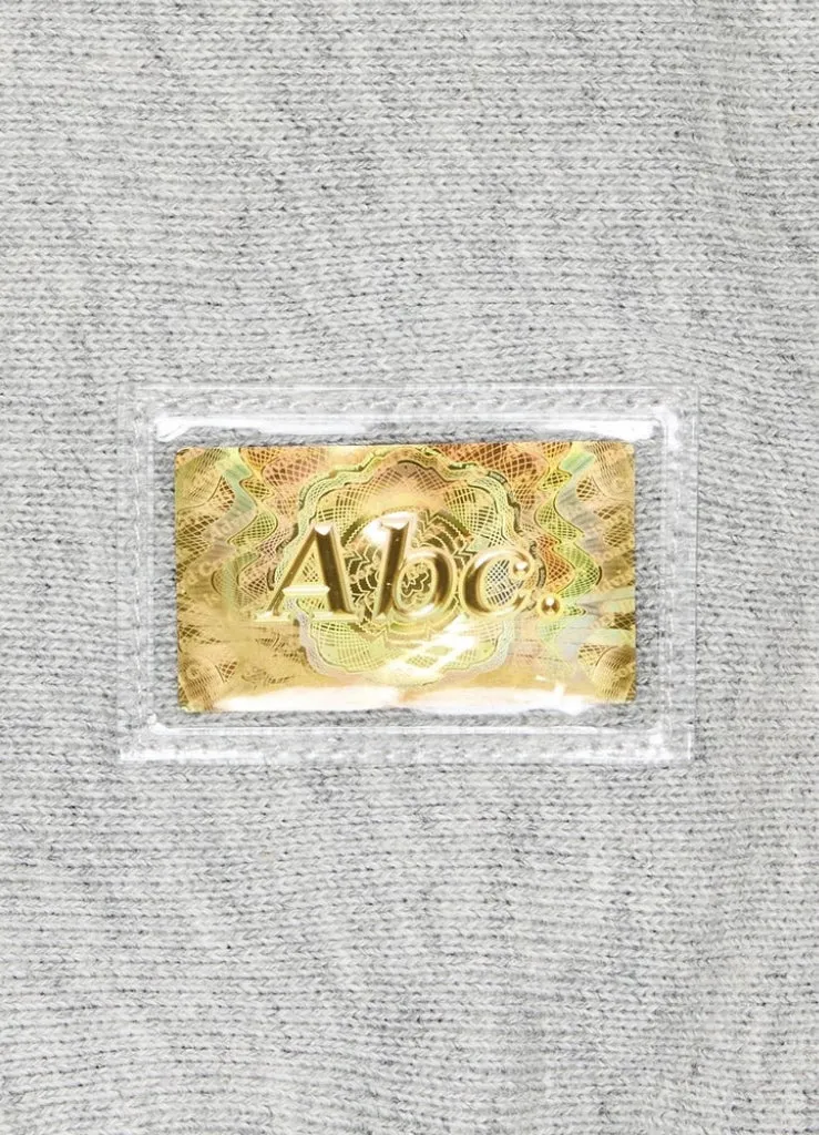 Advisory Board Crystals ABC 123 Holographic French Terry Pullover Hoodie - Stylish and Comfortable Sweatshirt