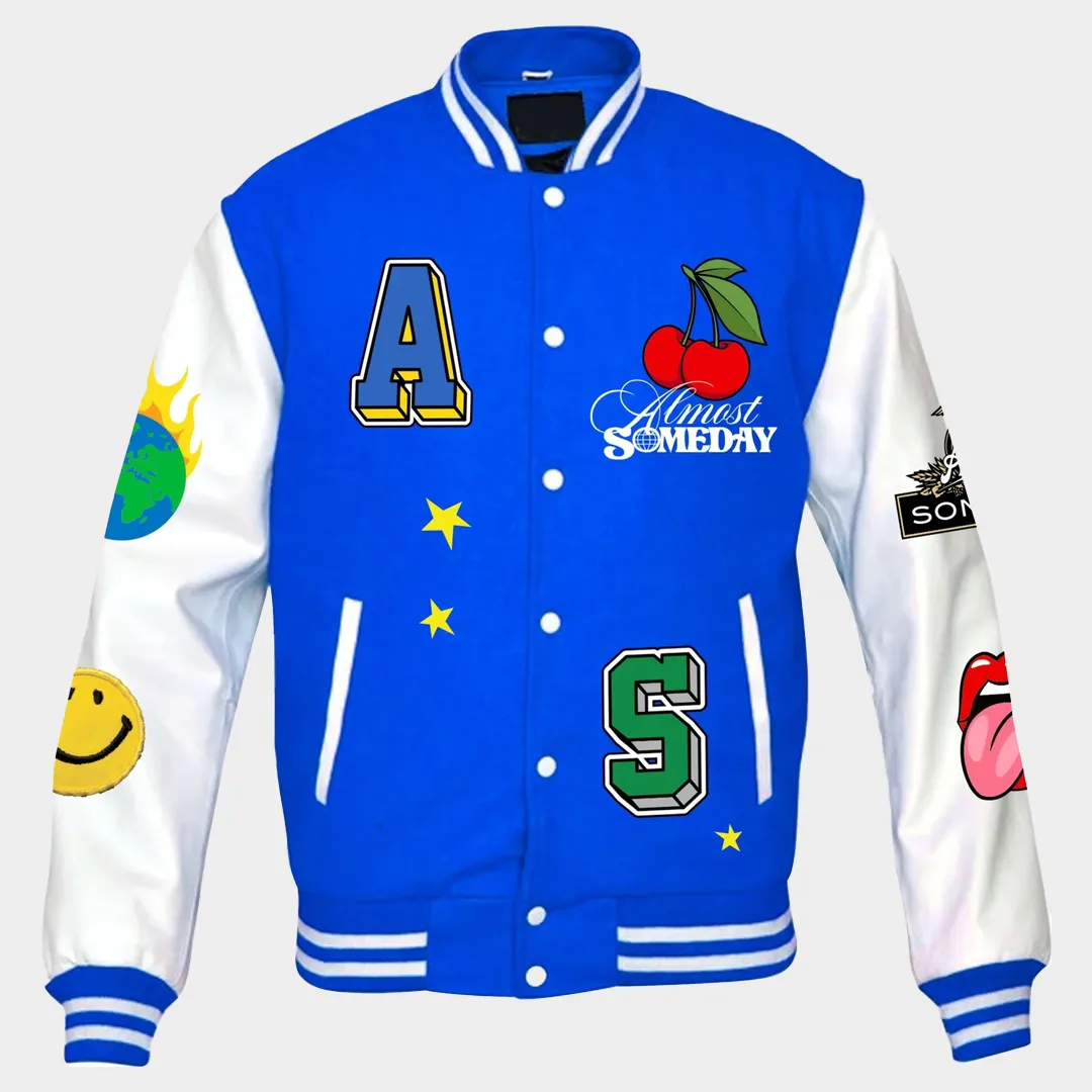 ALSO VARSITY JACKET BLUE