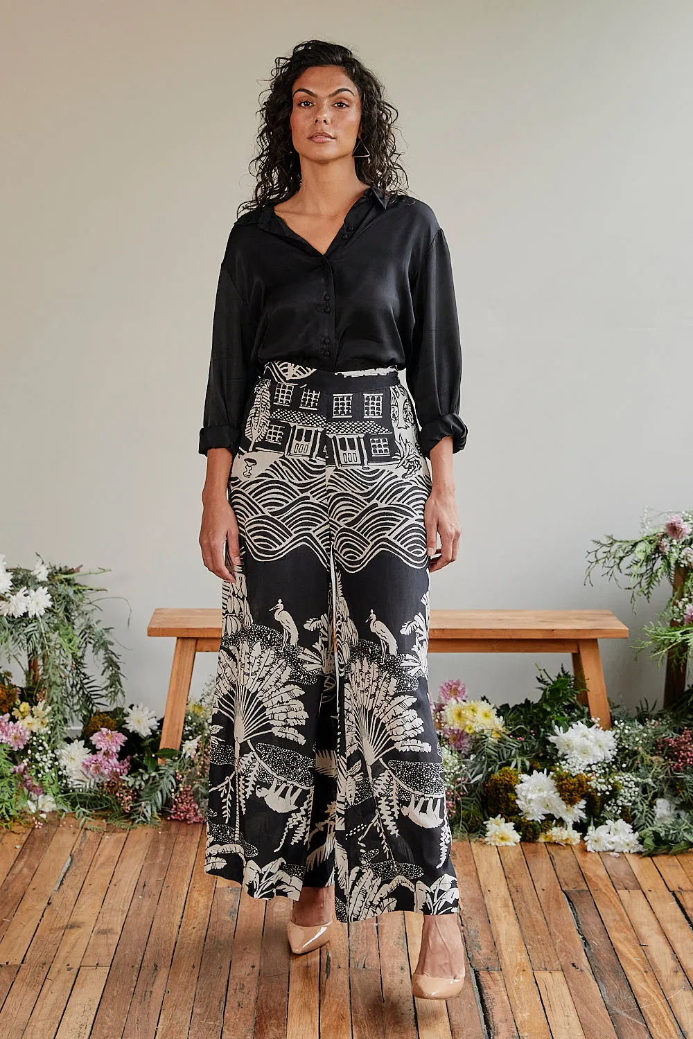 Amari Palazzo Pant in Sanctuary