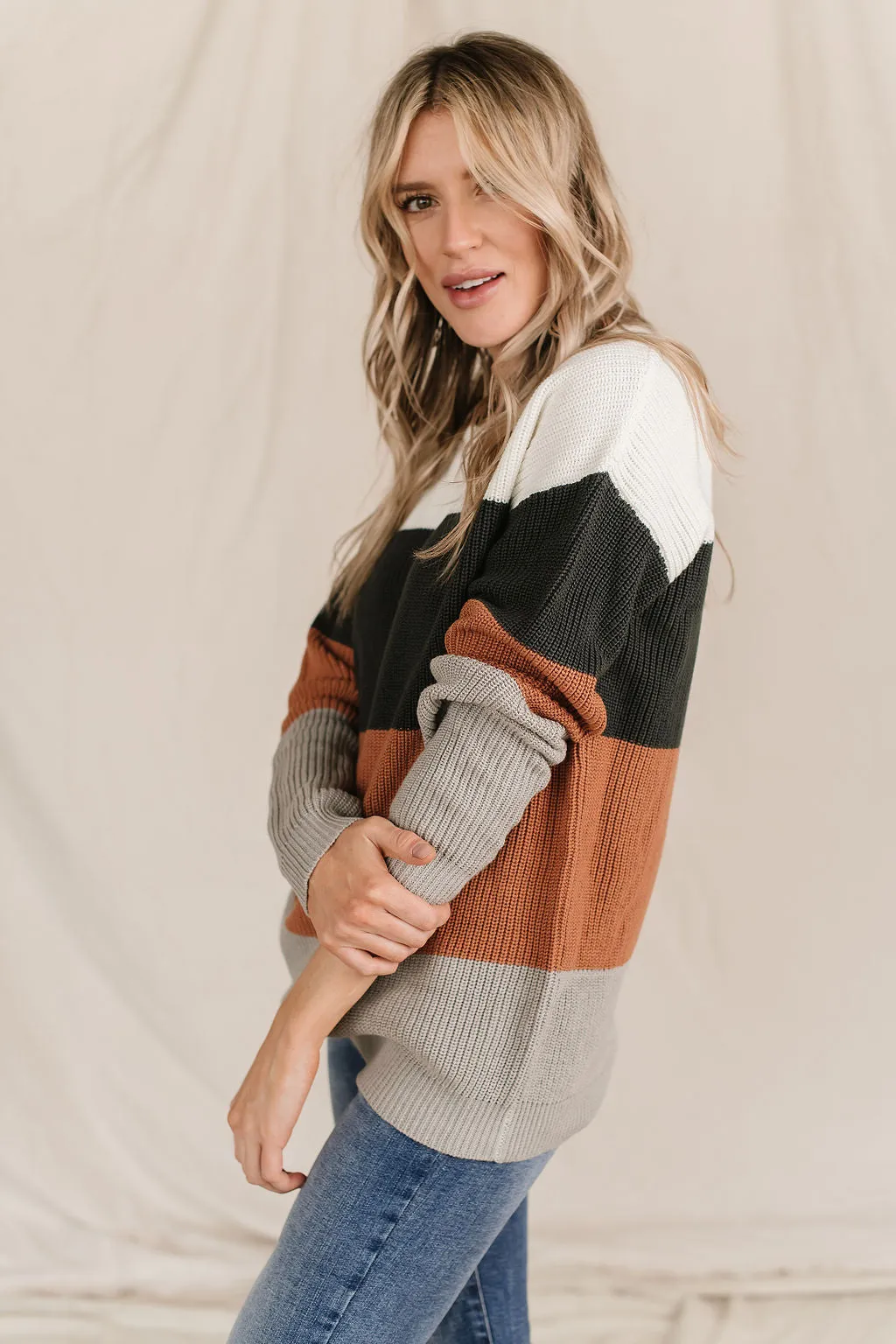 Ampersand Paige Sweater-Auburn