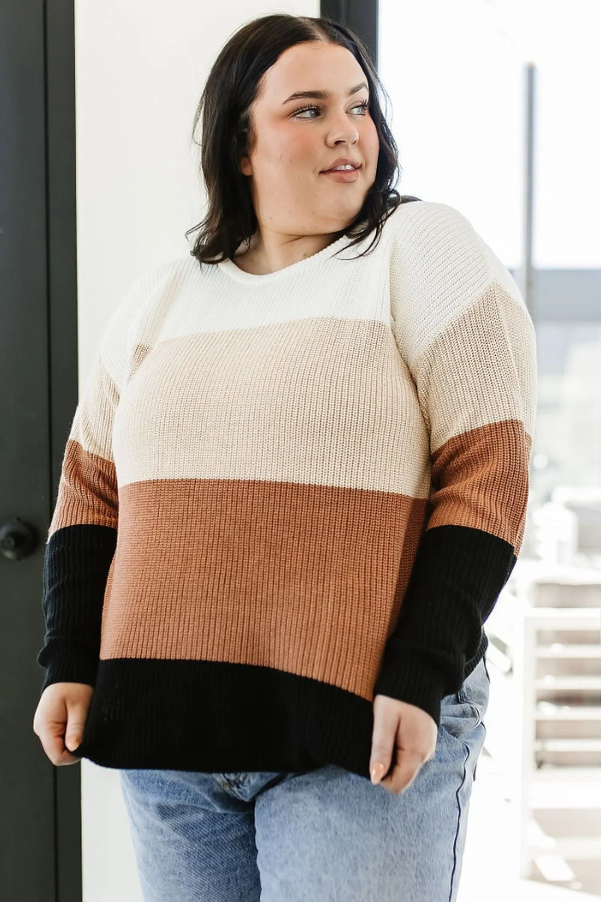 Ampersand Paige Sweater- Fawn