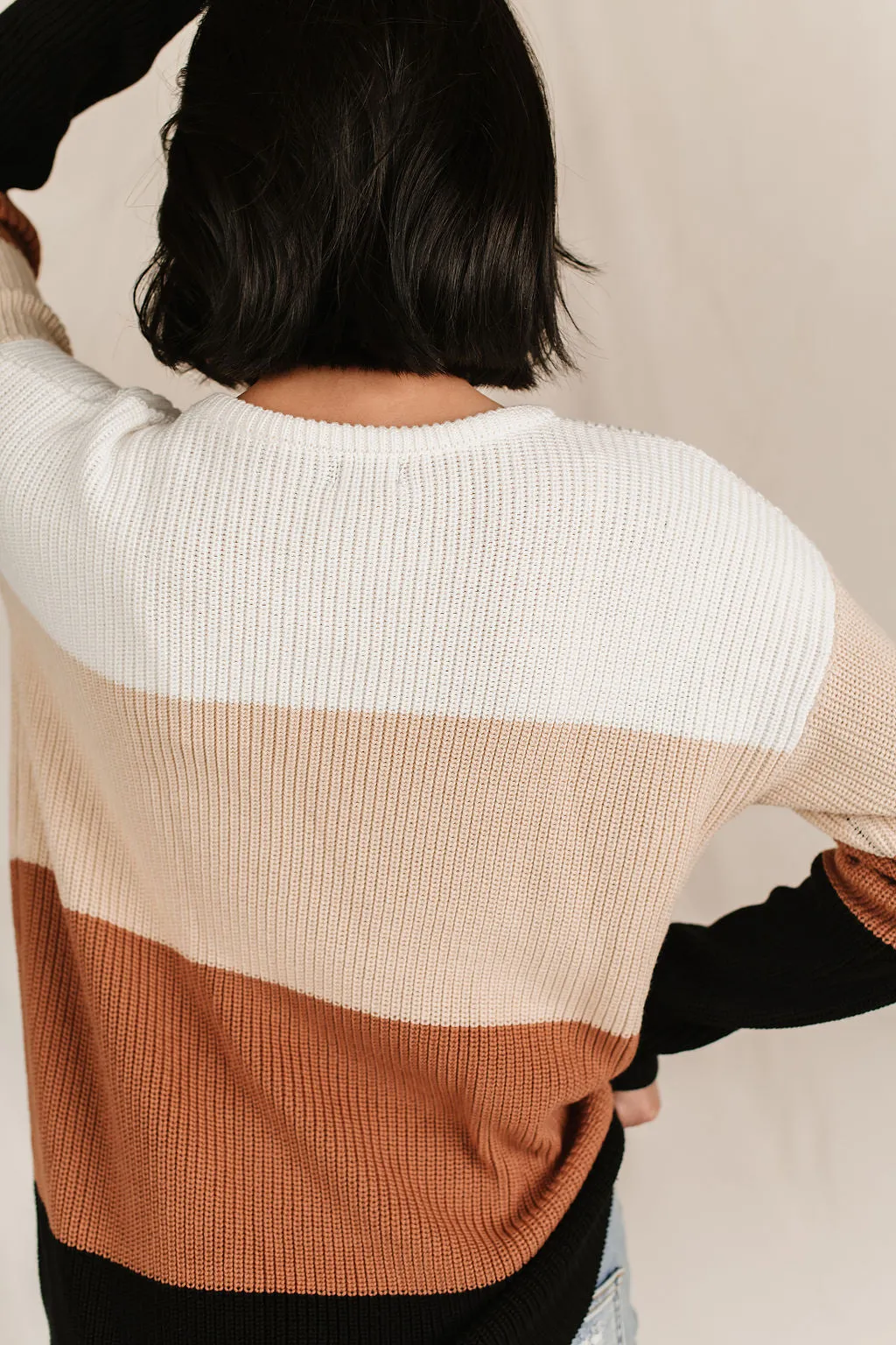 Ampersand Paige Sweater- Fawn