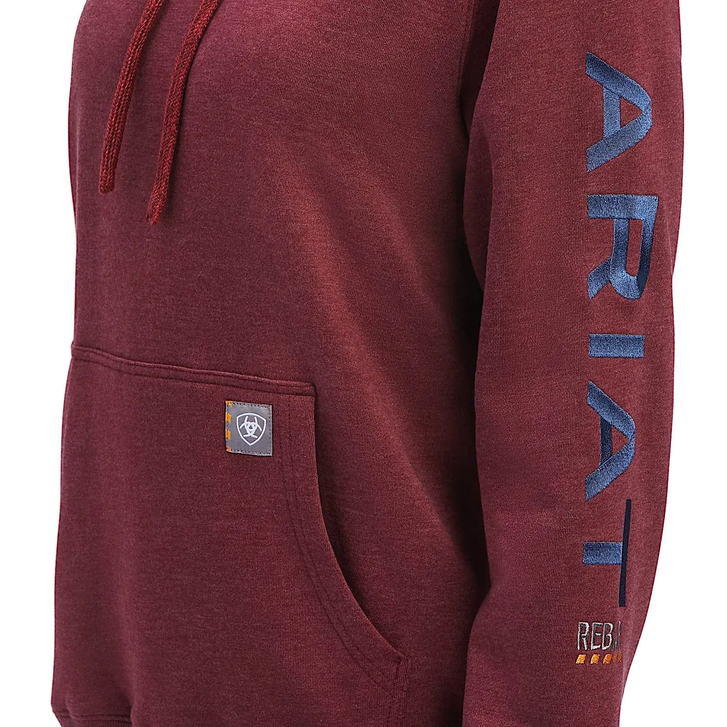 Ariat Women's Rebar Graphic Hoodie Port Heather