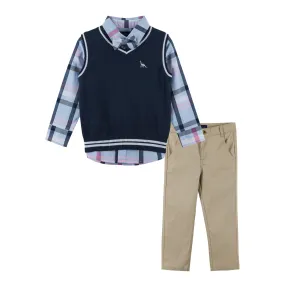 Baby Boys Sweater Vest Set