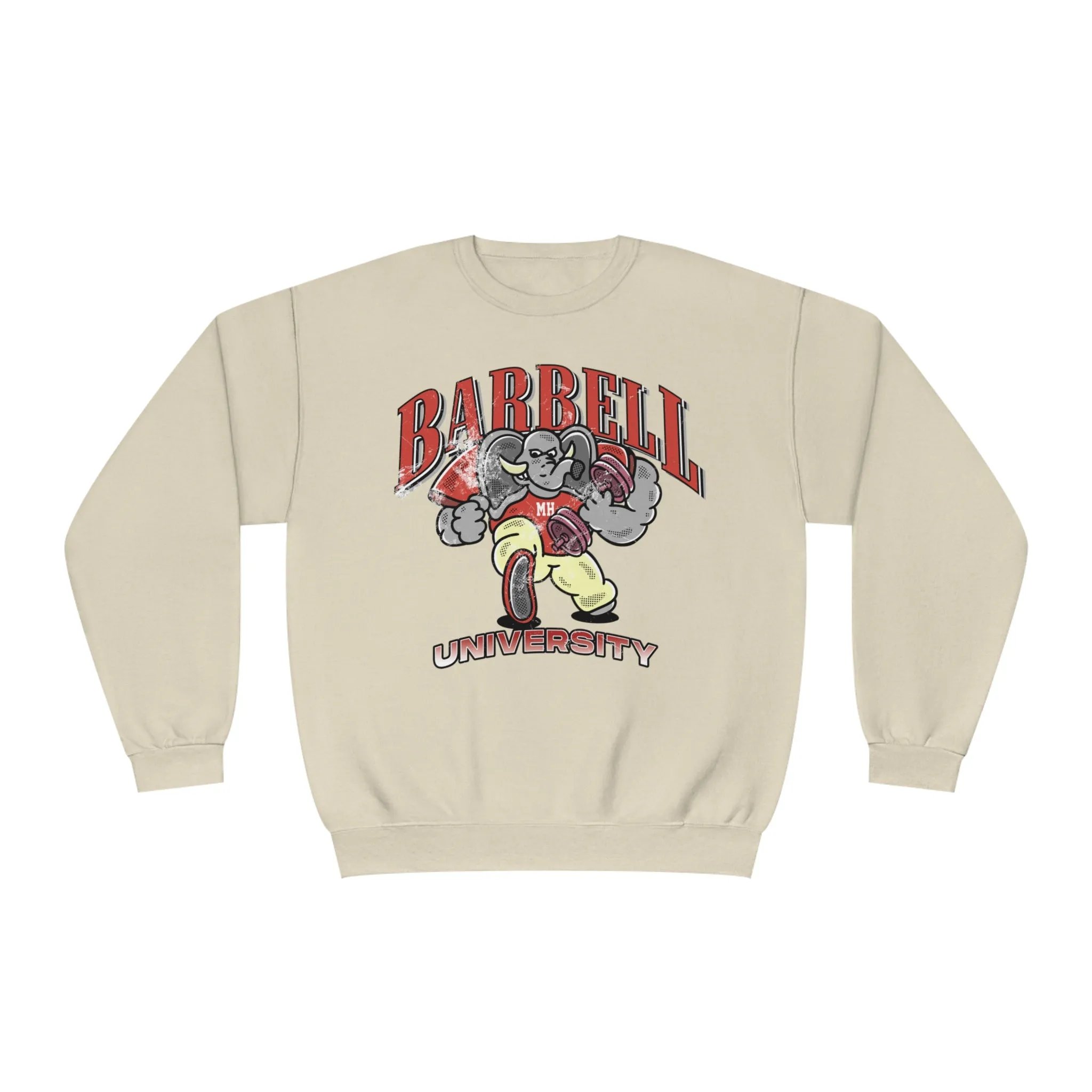 BARBELL UNIVERSITY- CREWNECK