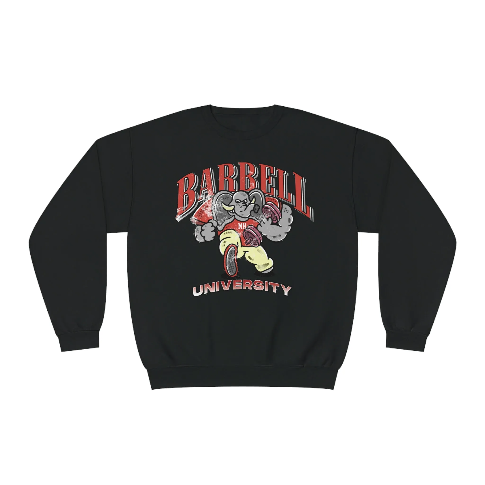 BARBELL UNIVERSITY- CREWNECK