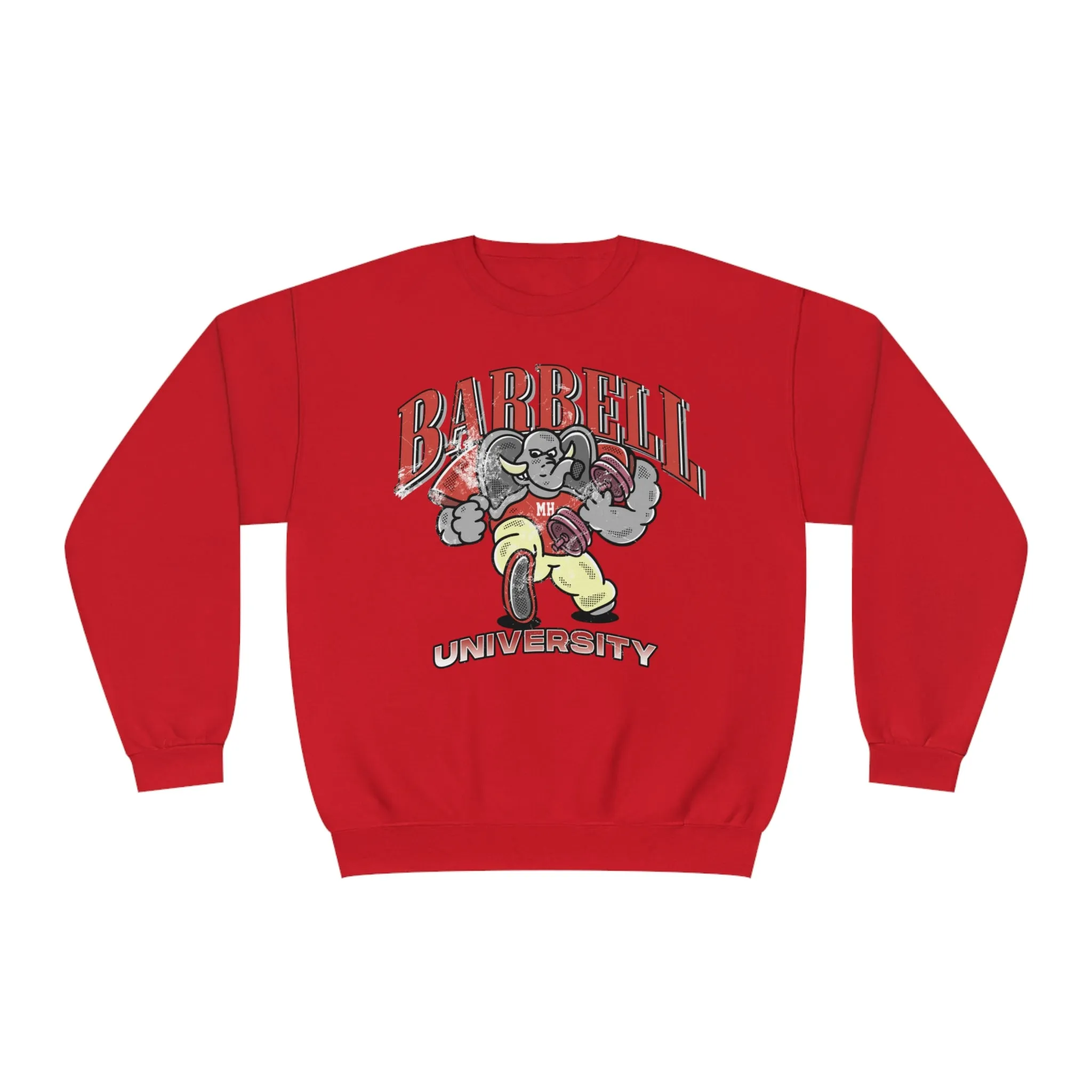 BARBELL UNIVERSITY- CREWNECK