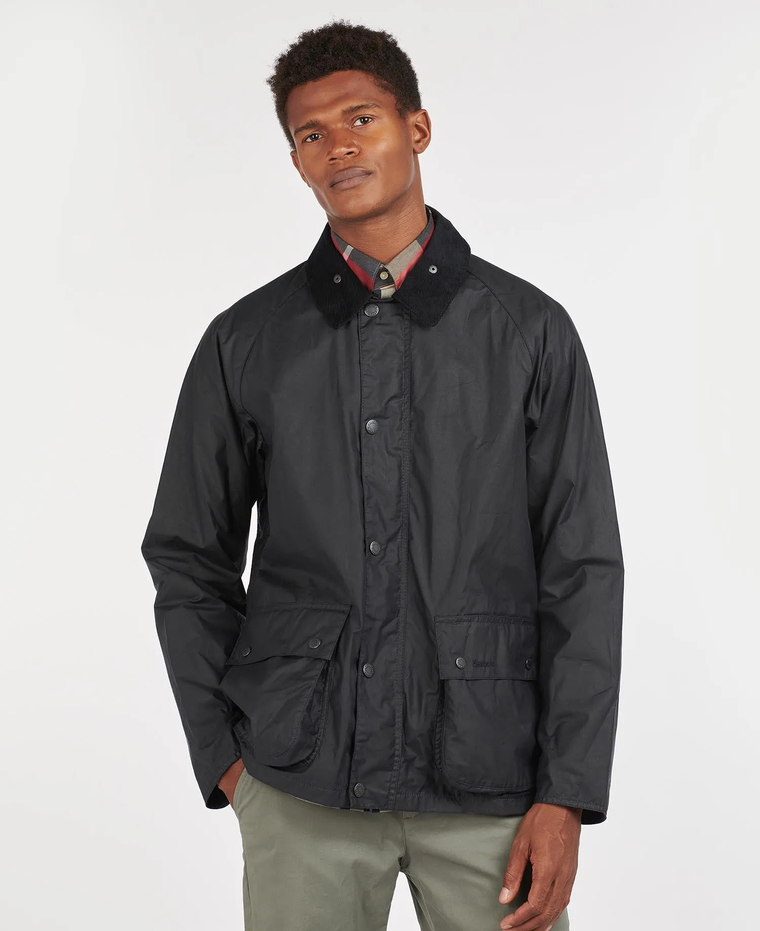 Barbour Selbin Classic Waxed Cotton Jacket - Timeless Waterproof Outdoor Coat for Men