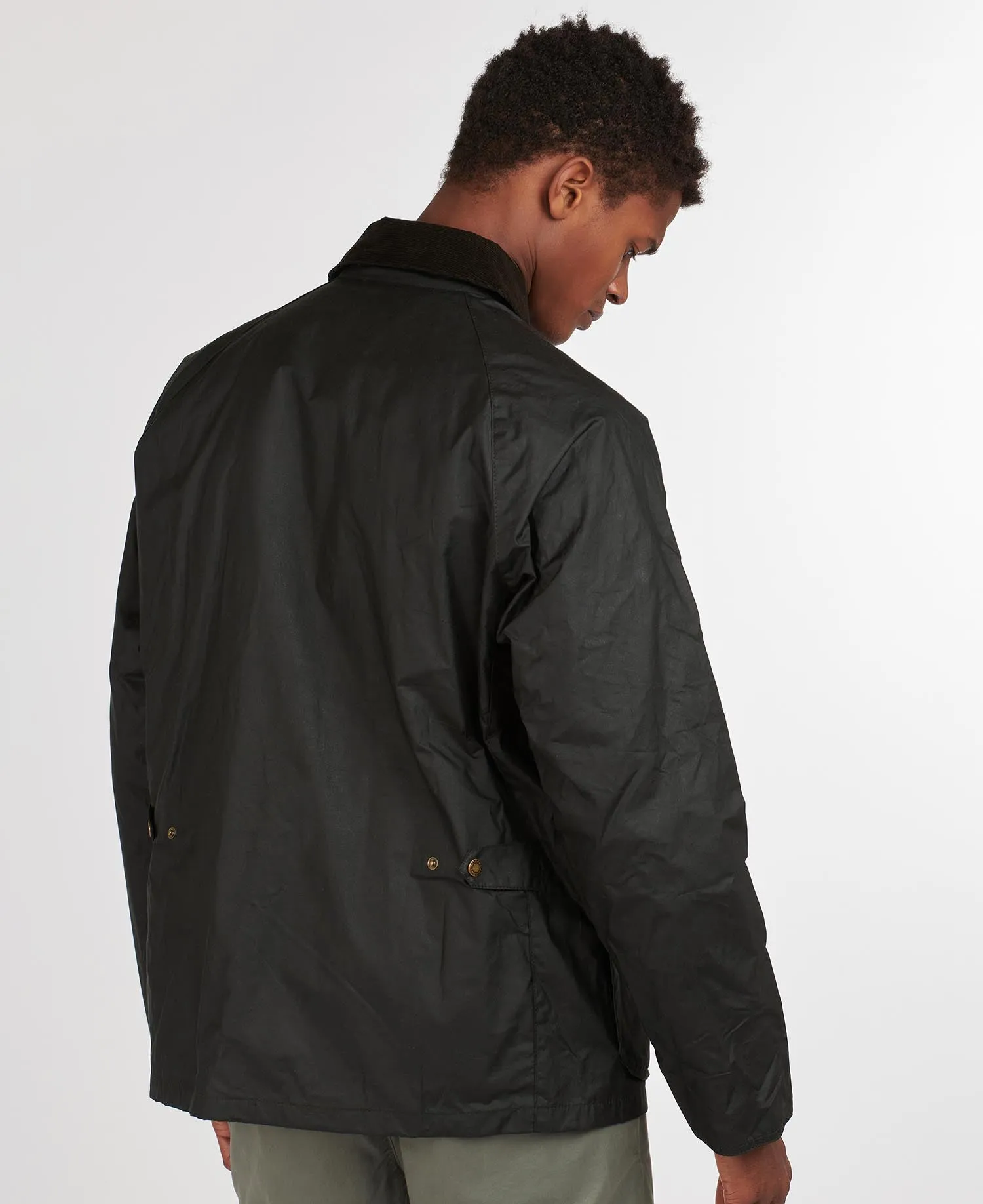 Barbour Selbin Classic Waxed Cotton Jacket - Timeless Waterproof Outdoor Coat for Men