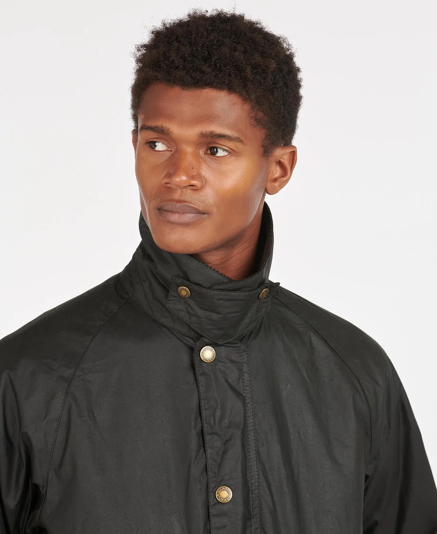 Barbour Selbin Classic Waxed Cotton Jacket - Timeless Waterproof Outdoor Coat for Men