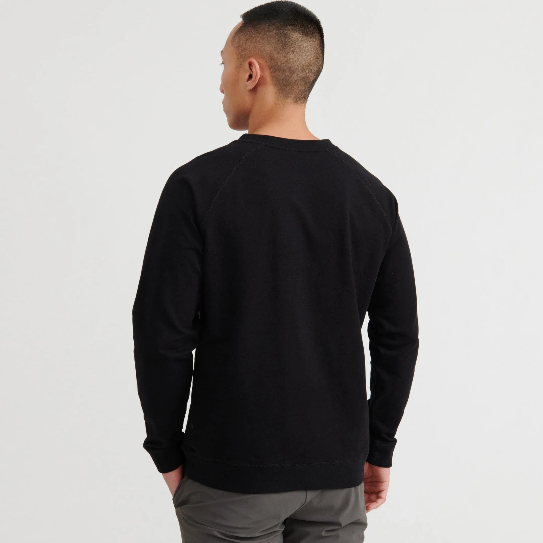 Black French Terry Sweatshirt