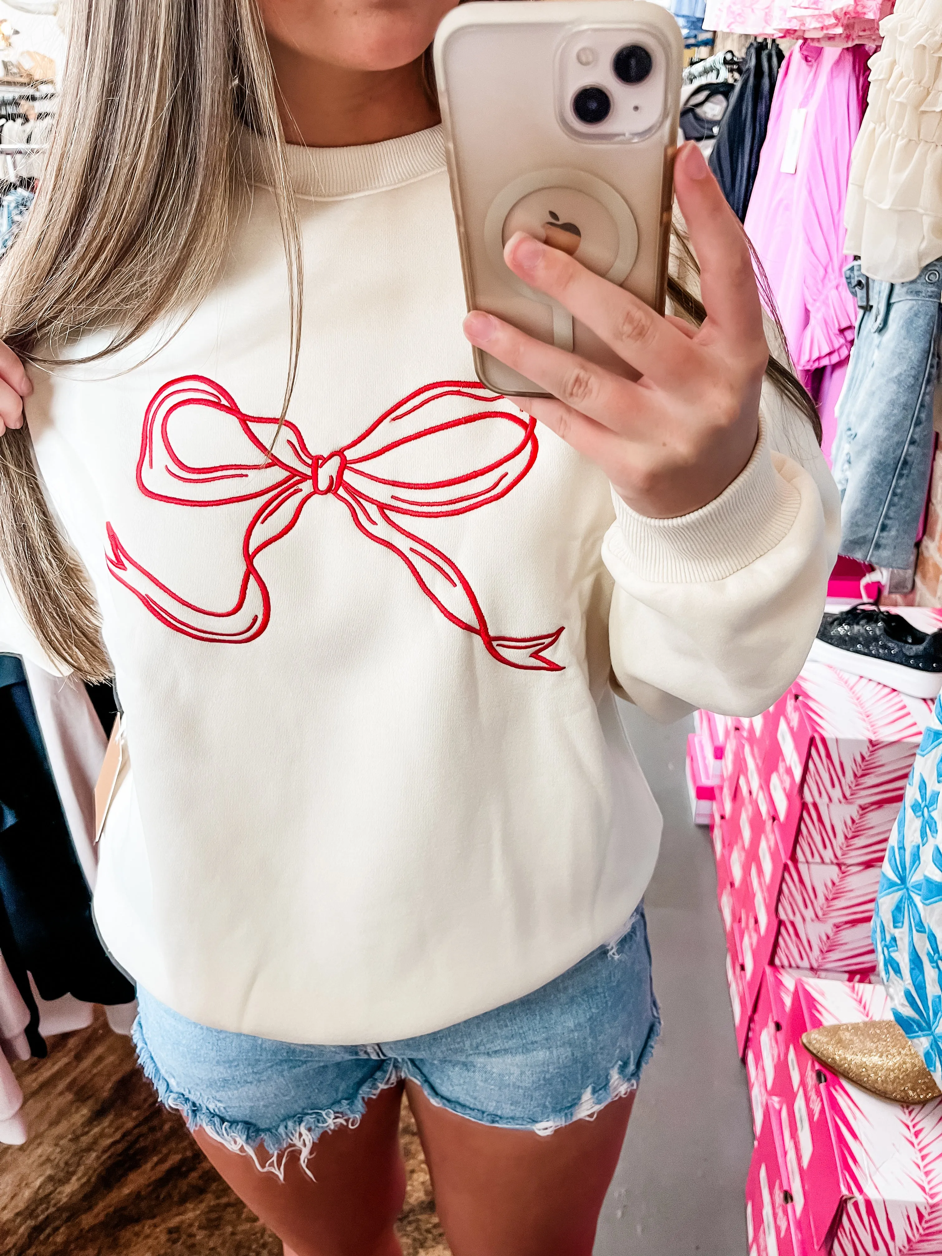 Bow Sweatshirt