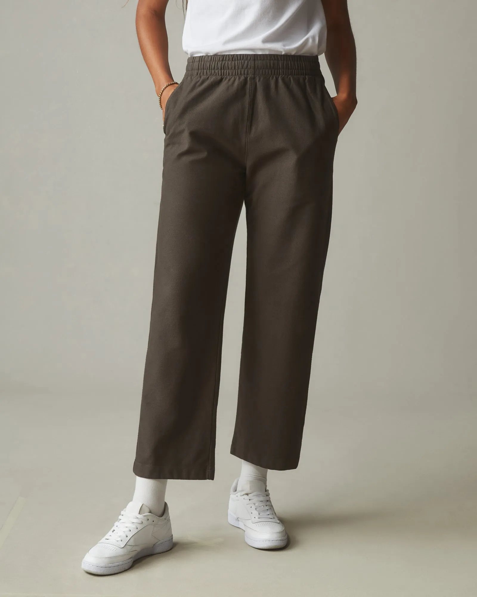 Brushed Twill Pant - Oak