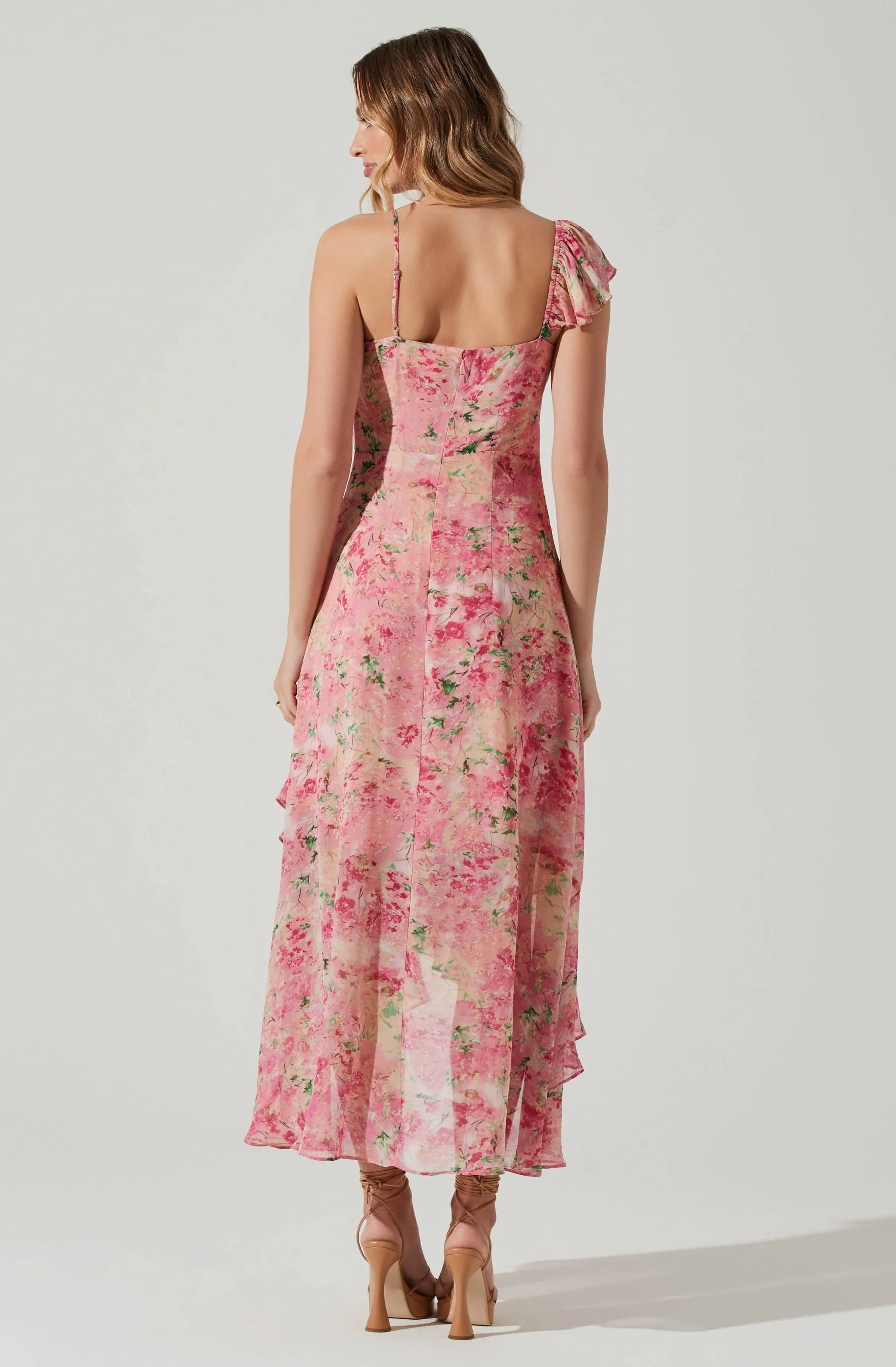 Camelia Floral Midi Dress