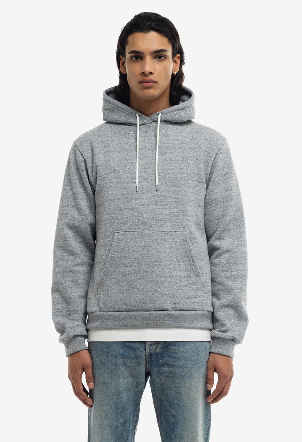 Cashmere Fleece Beach Hoodie / Heather Grey