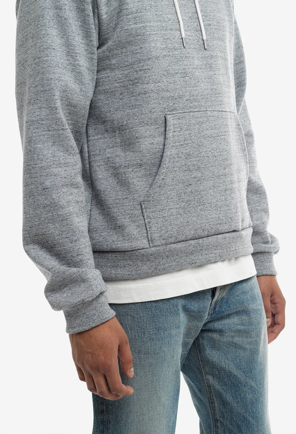 Cashmere Fleece Beach Hoodie / Heather Grey