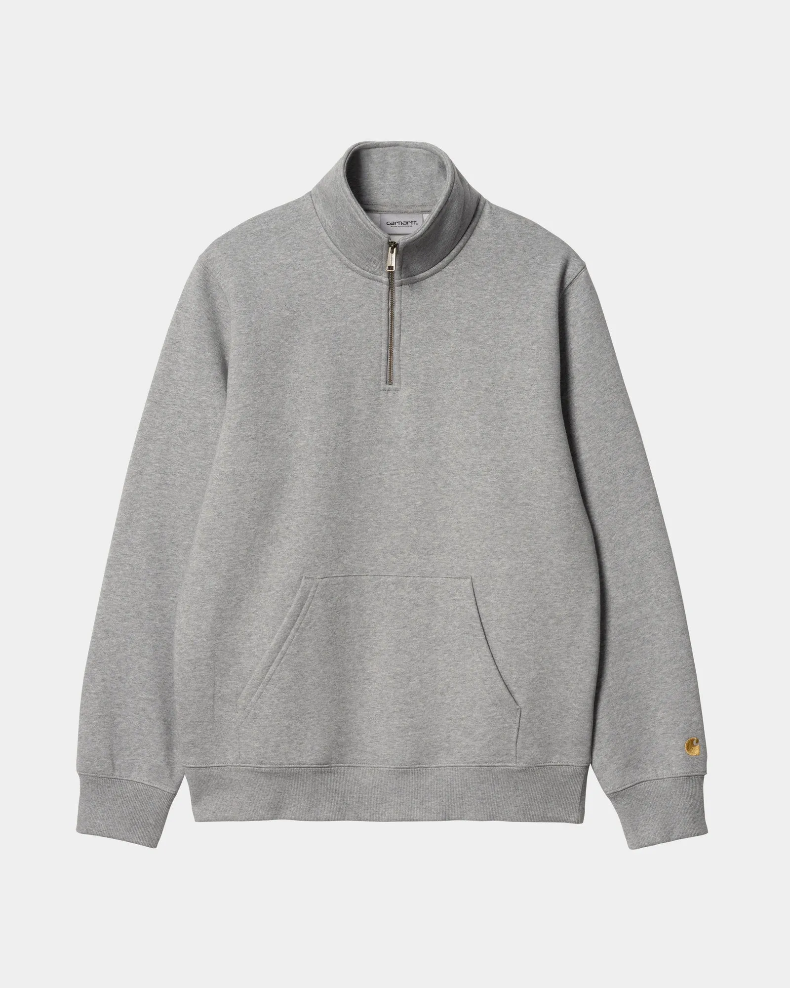 Chase Neck Zip Sweatshirt | Grey Heather