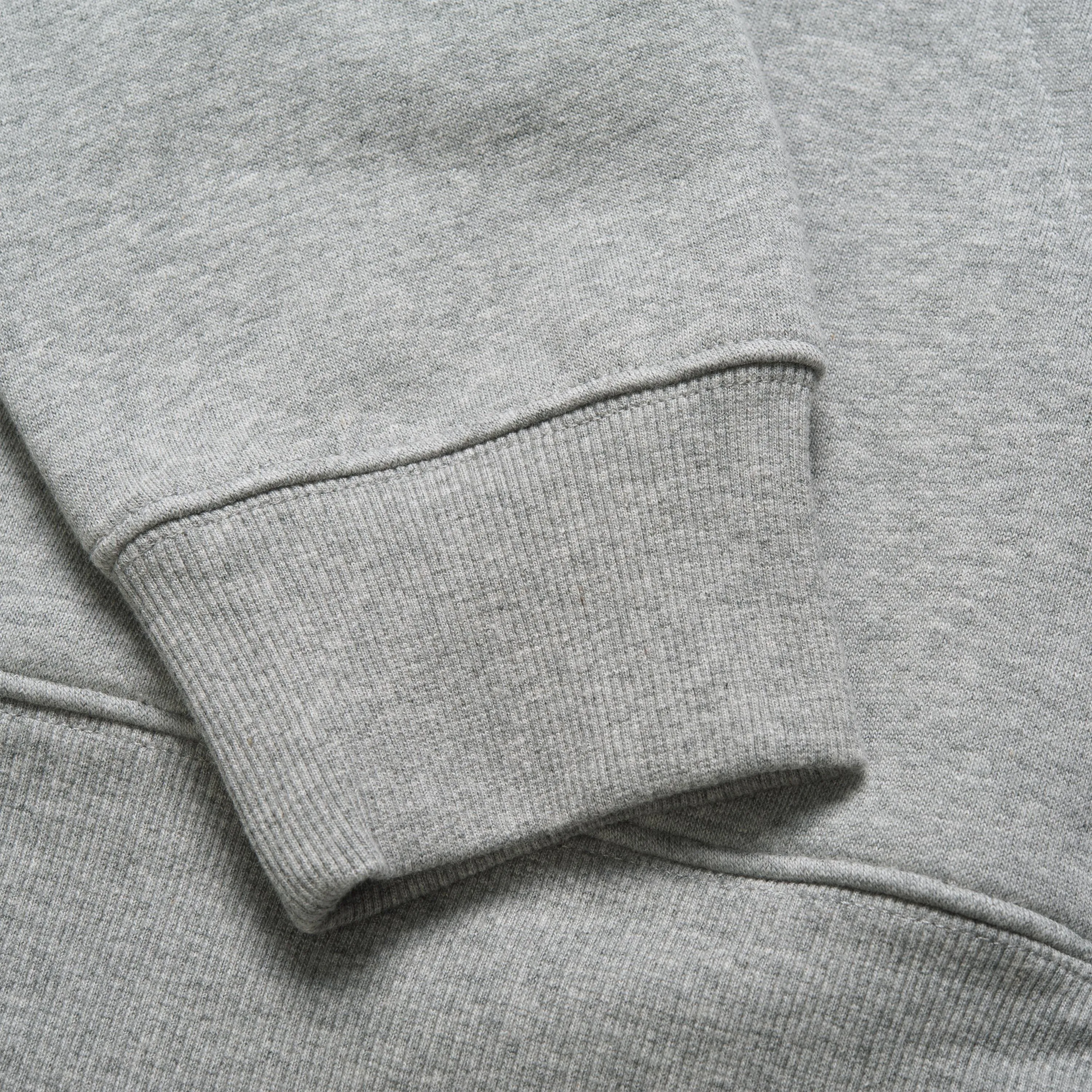 Chase Neck Zip Sweatshirt | Grey Heather