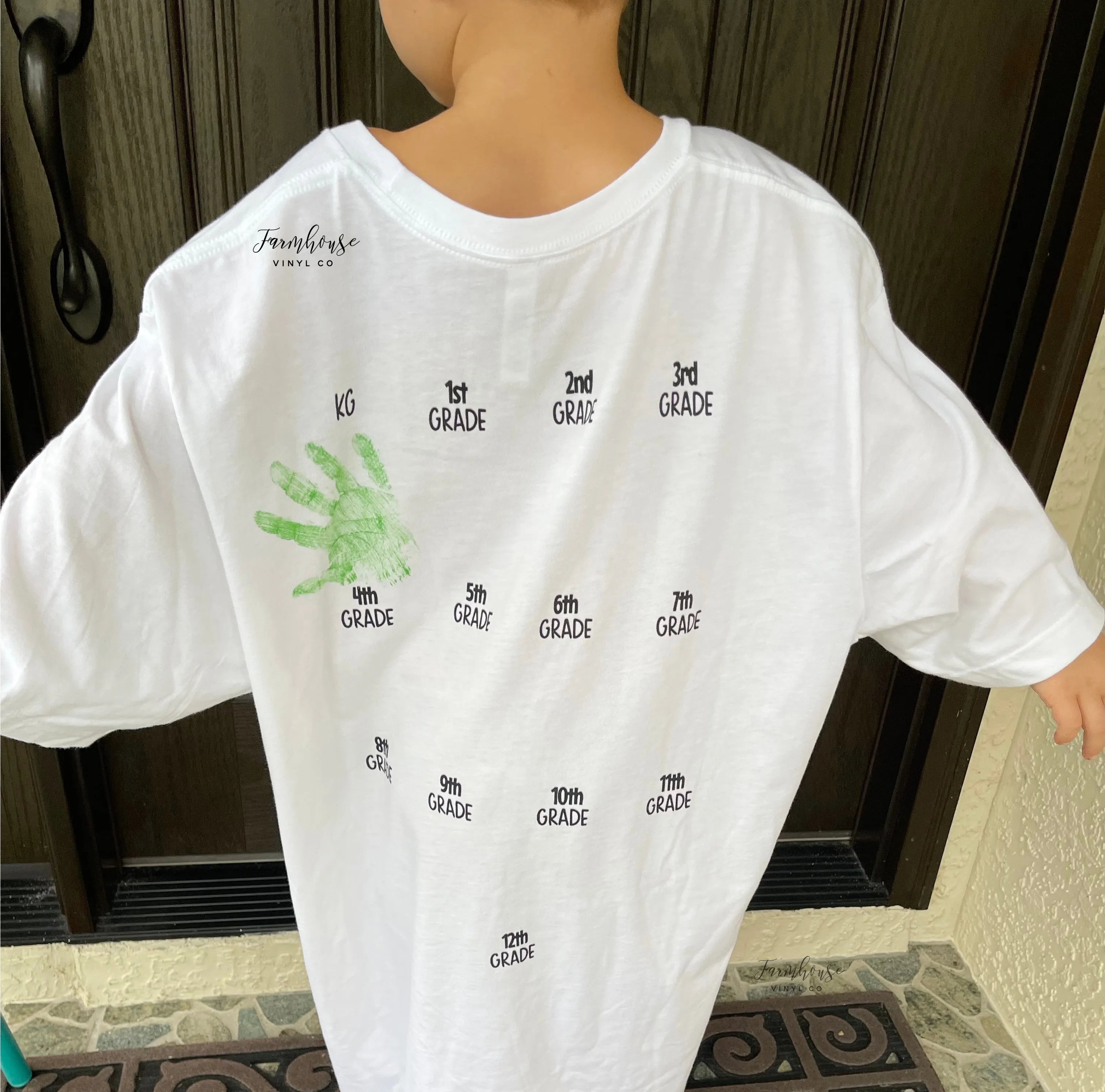 Class of 2035 Hand Print Shirt