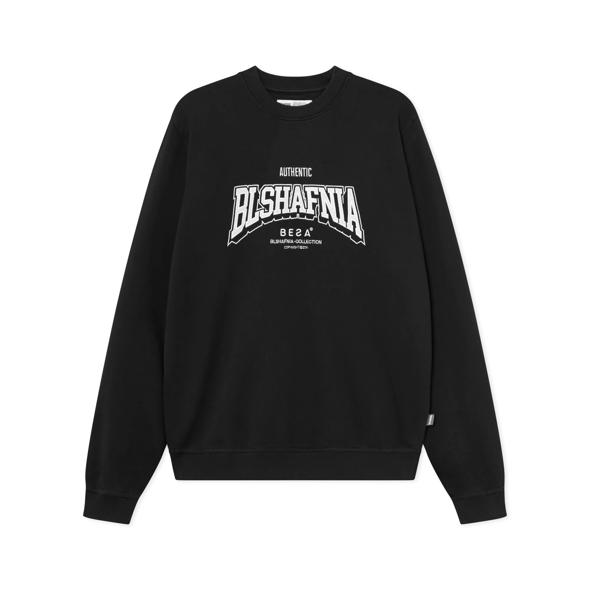 College Crewneck - Black