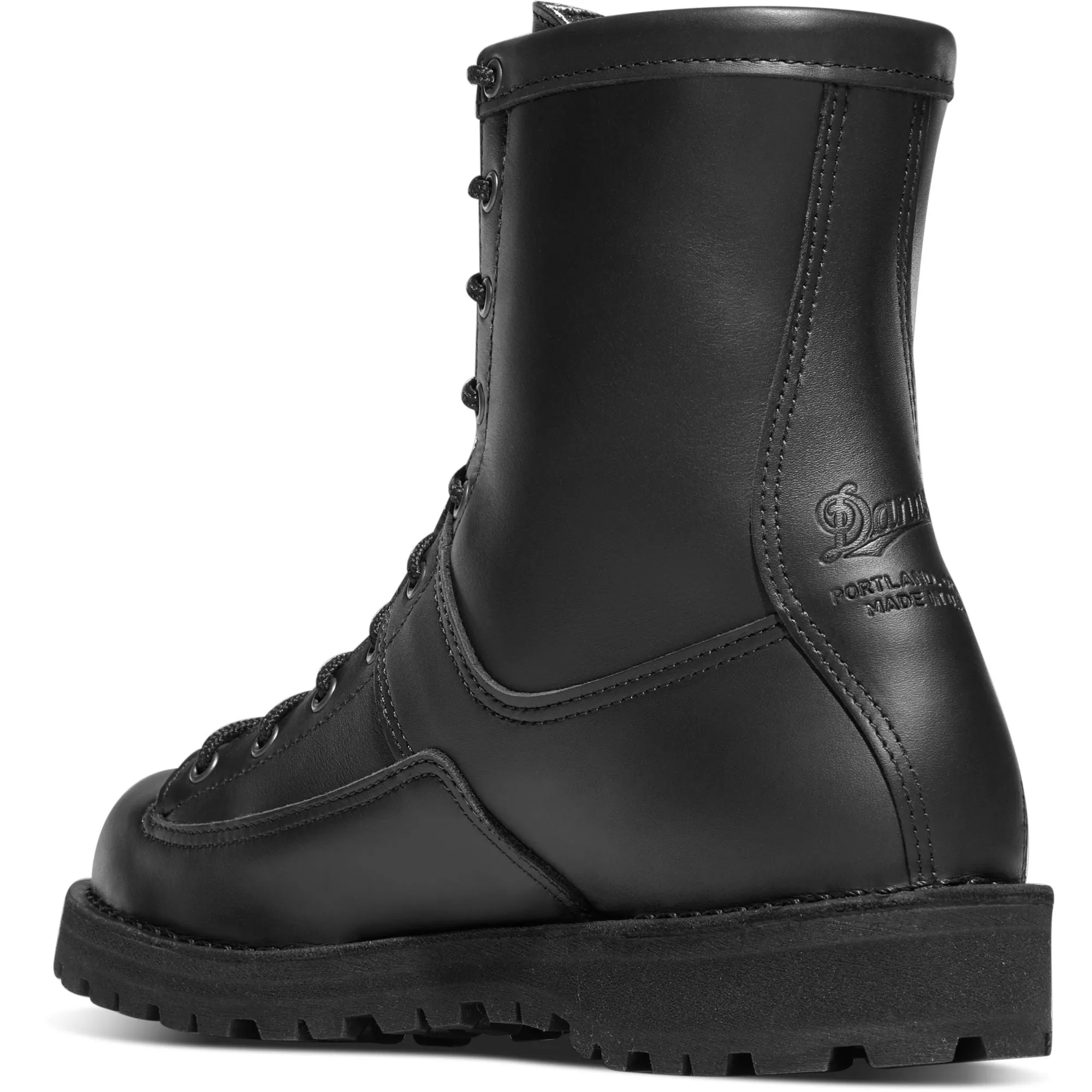 Danner Men's Recon USA Made 8" Insulated WP Duty Boot - Black - 69410