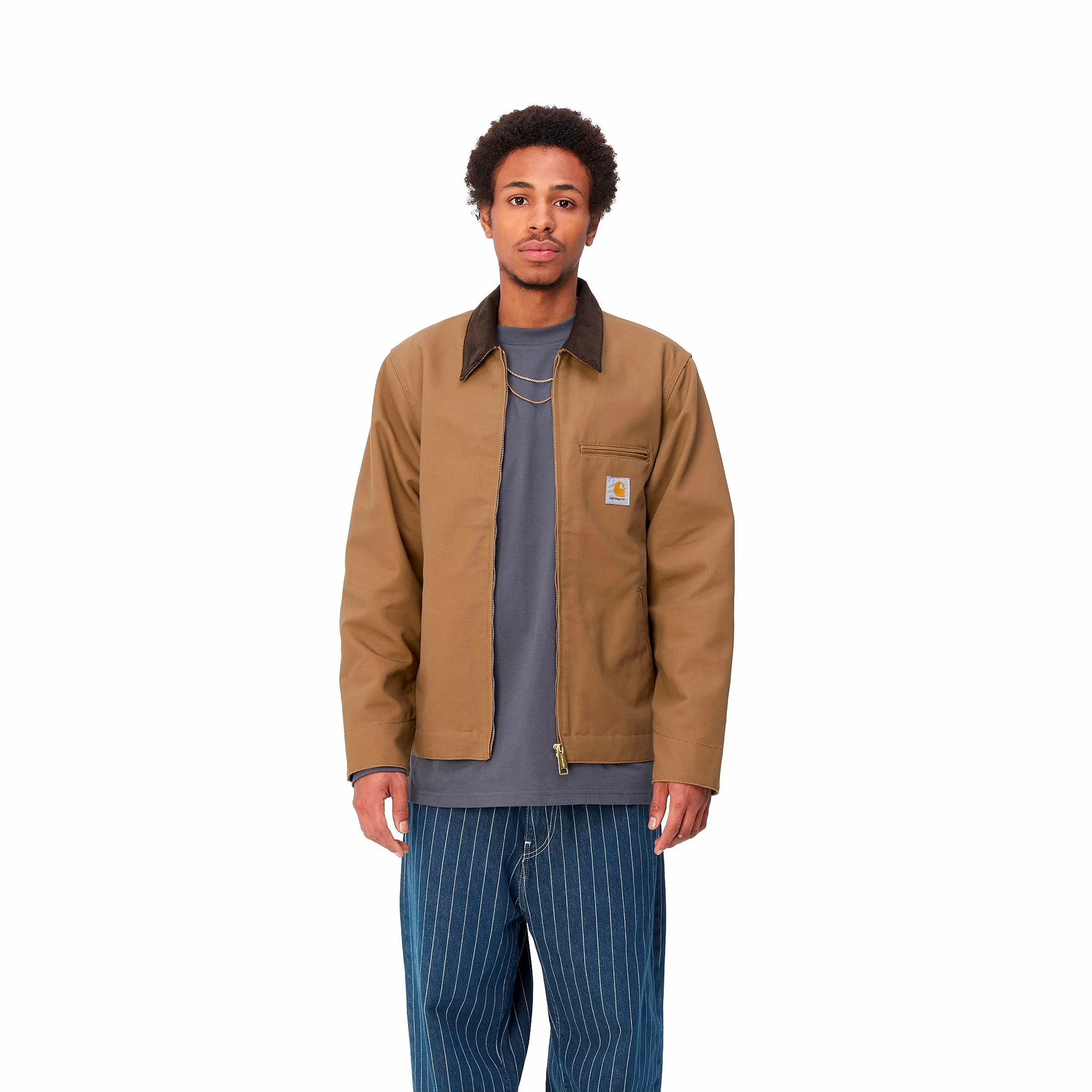 DETROIT JACKET HAMILTON BROWN / TOBACCO RIGID