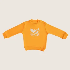 Dolphin Organic Bamboo Baby Sweatshirt