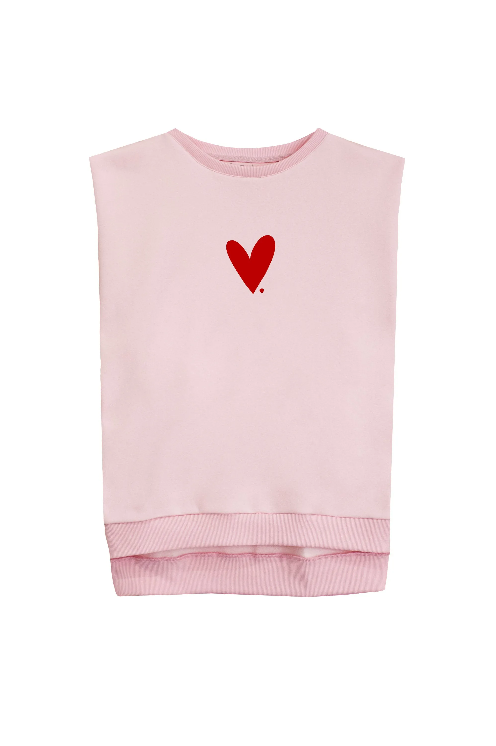 FULL HEART sleeveless Sweatshirt