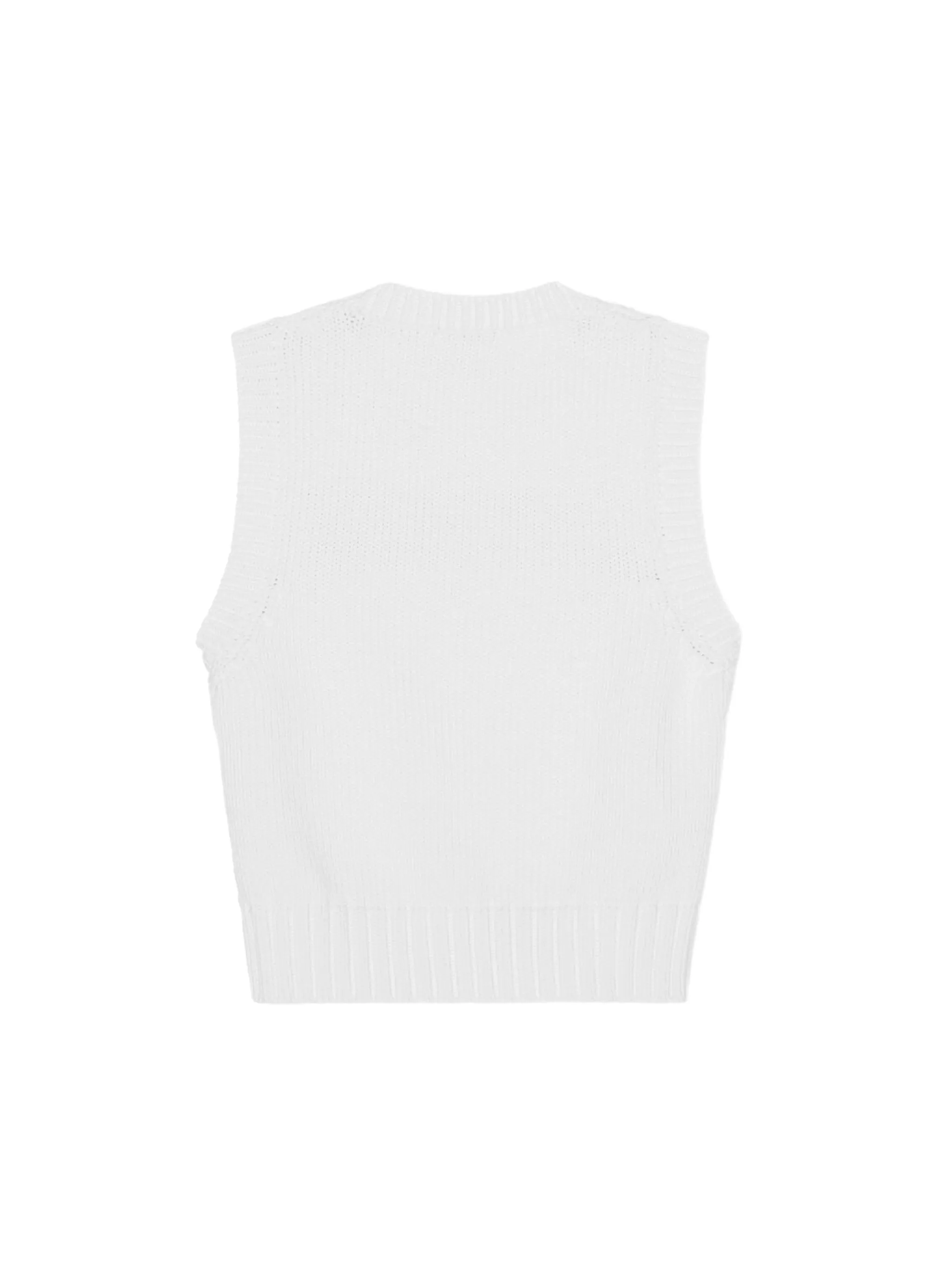 Ganni Cotton Rope Vest