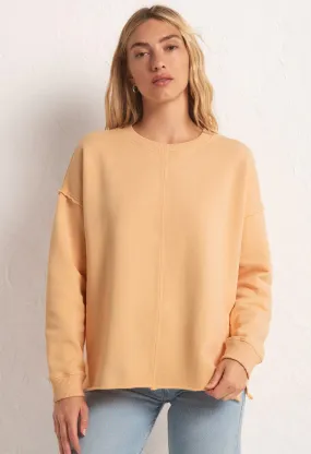 Hermosa Sweatshirt-Orange Cream