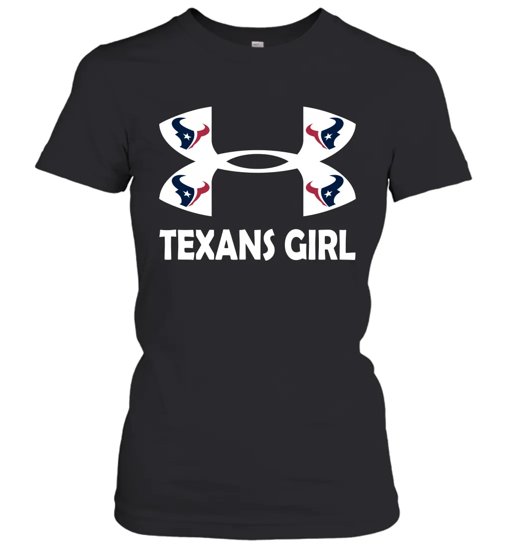 Houston Texans Girl Under Armour Football Short Sleeve