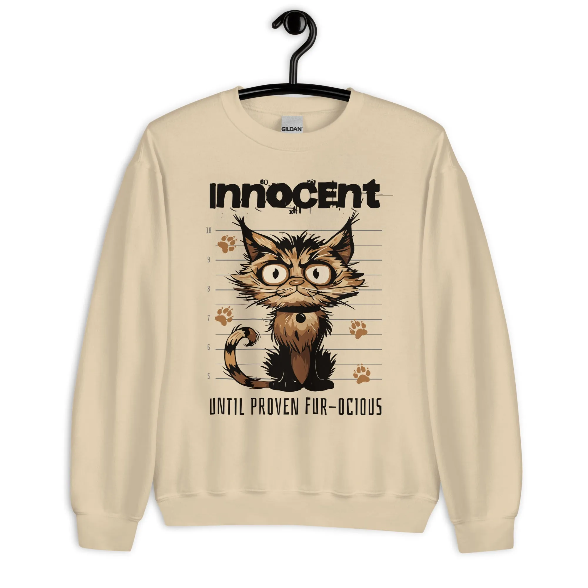 Innocent Cat Unisex Sweatshirt