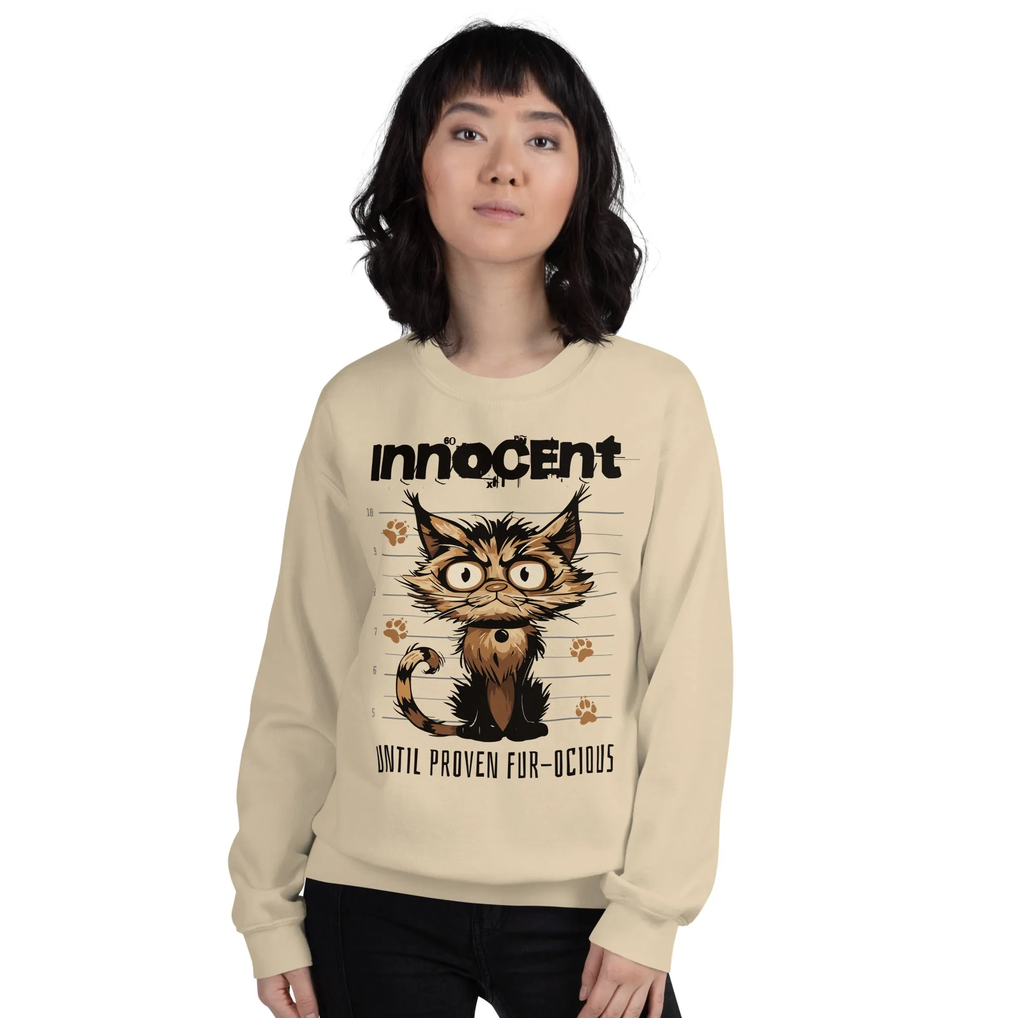 Innocent Cat Unisex Sweatshirt