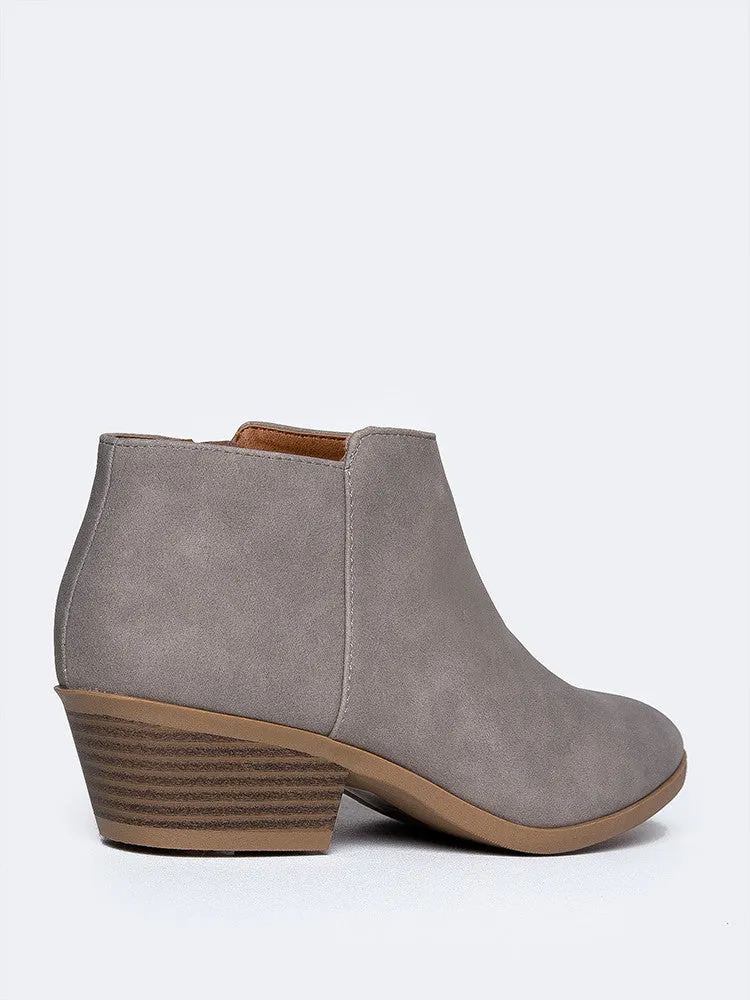 Low Ankle Western Bootie