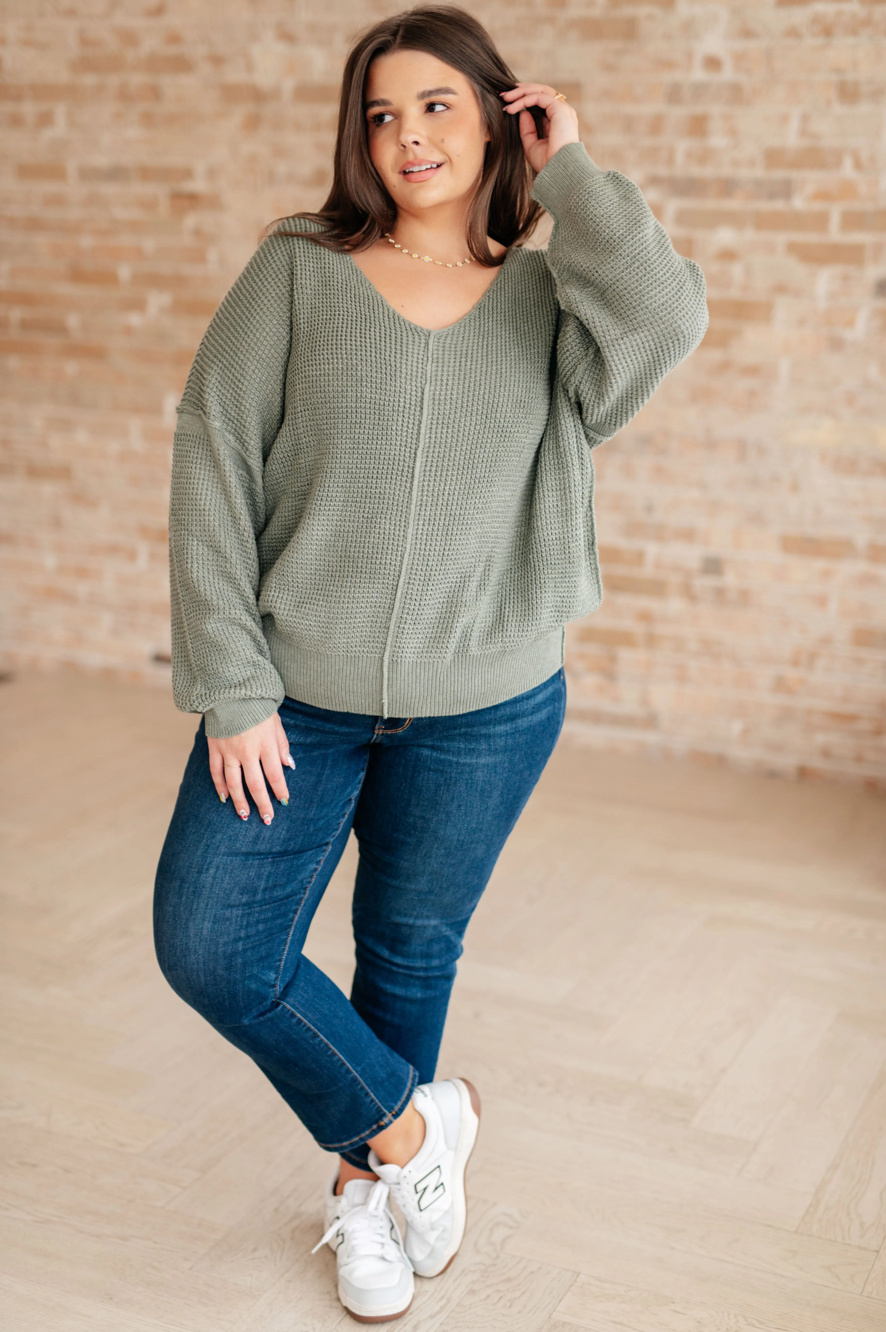 Magi Lune V-Neck Sweater