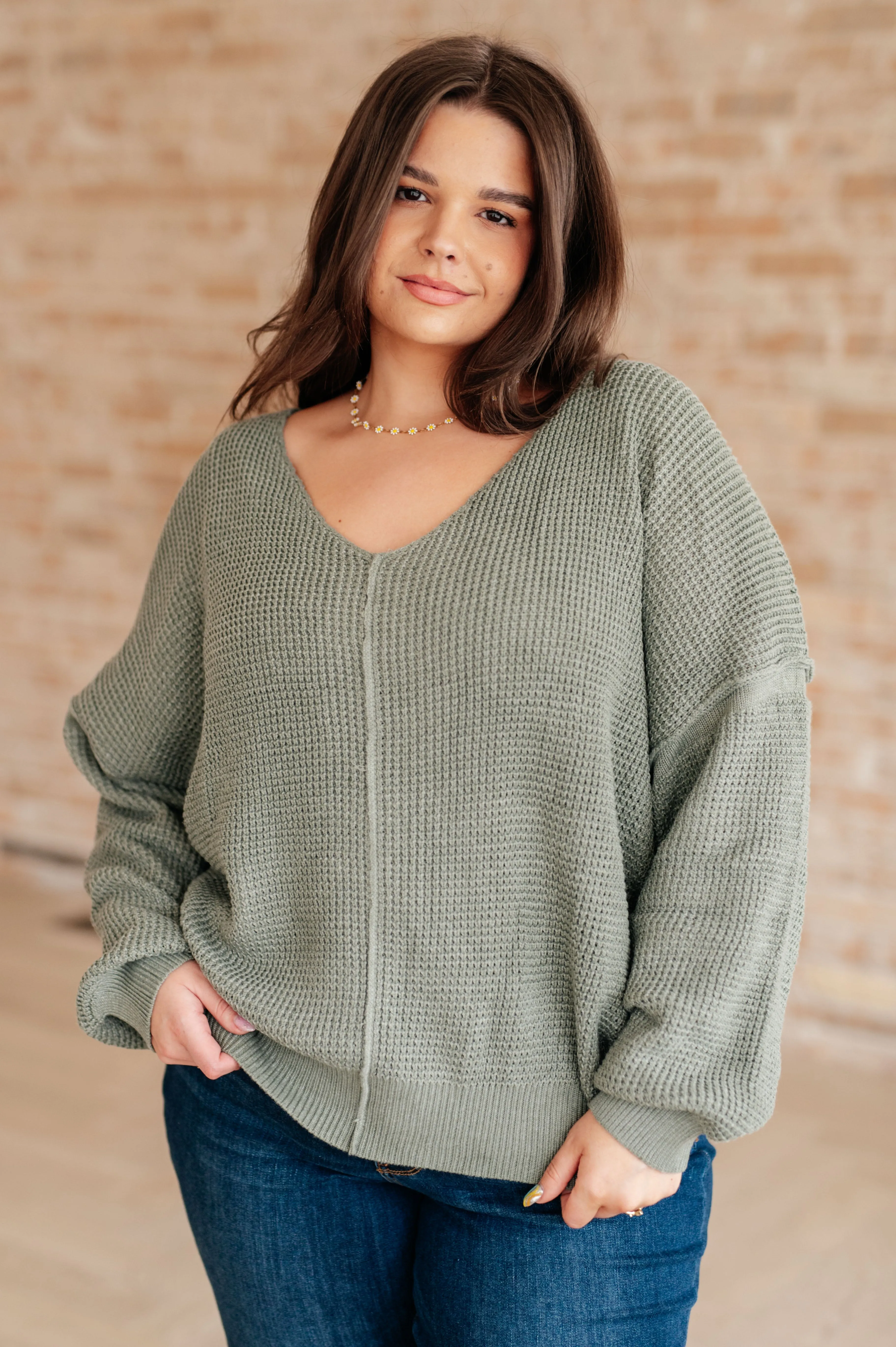 Magi Lune V-Neck Sweater