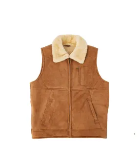 Men's Double Face Sheepskin Vest