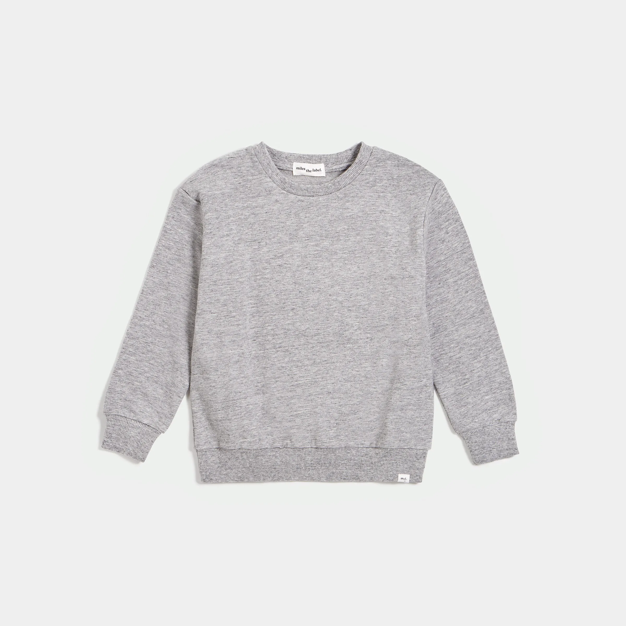 Miles Basics Heather Grey Sweatshirt