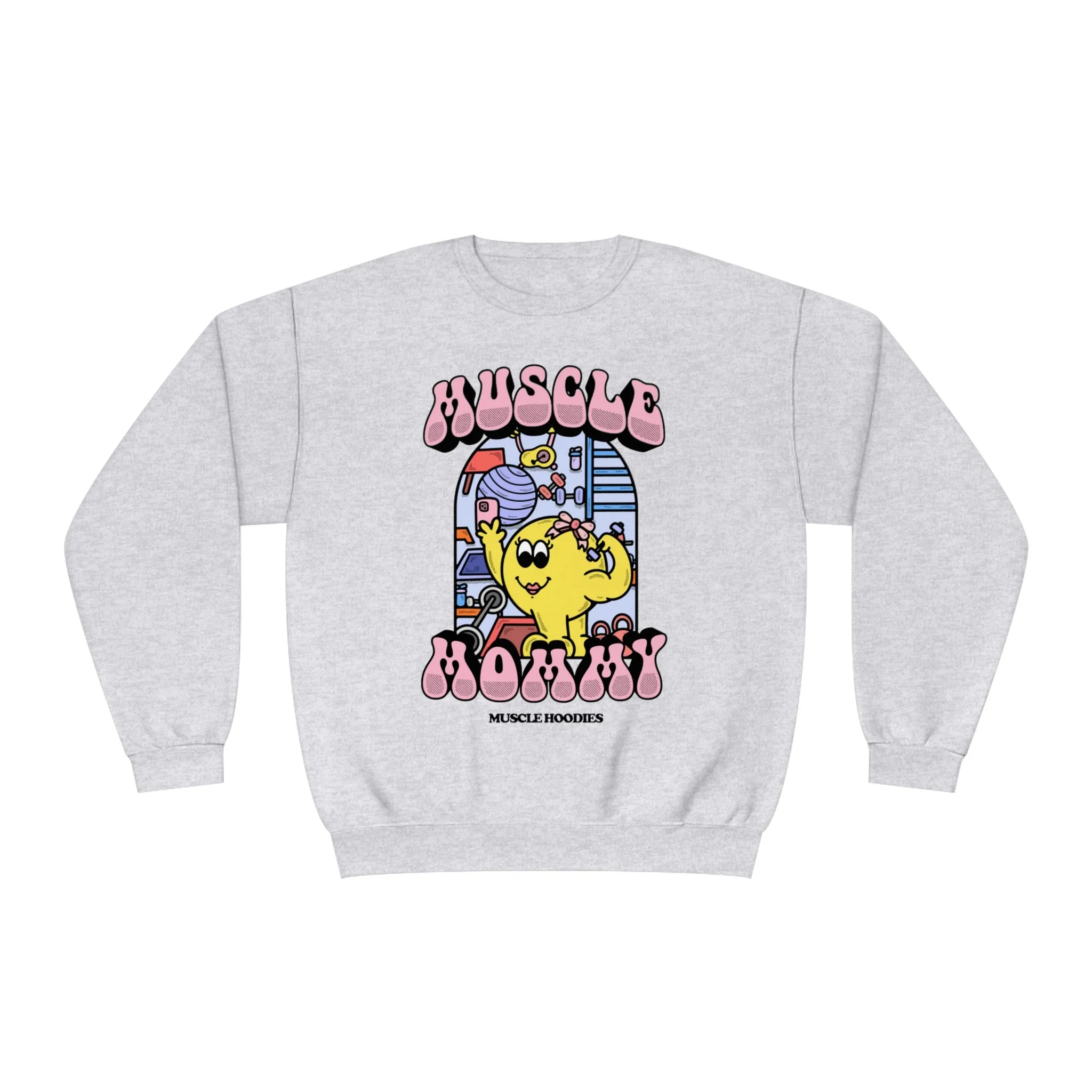 MUSCLE MOMMY (CHARACTER) - CREWNECK