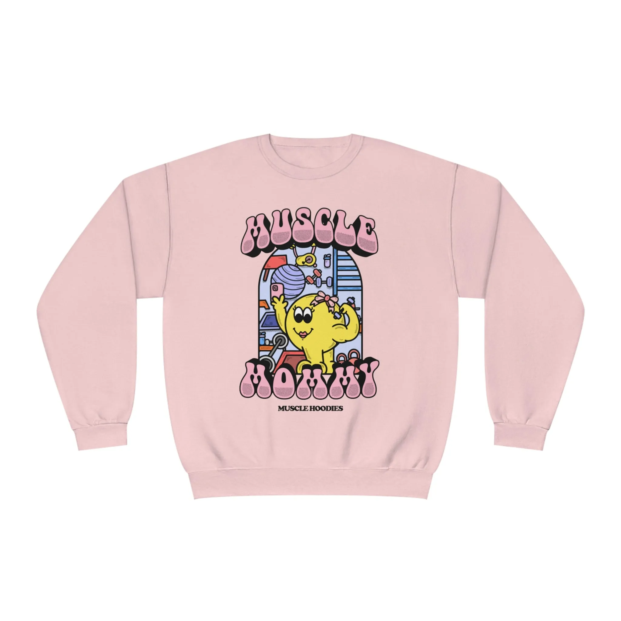 MUSCLE MOMMY (CHARACTER) - CREWNECK