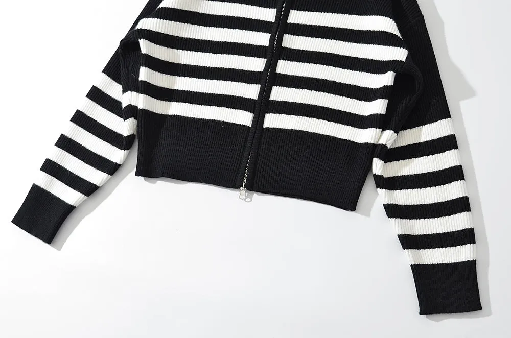 Naomi Stripe Knitted Sweater