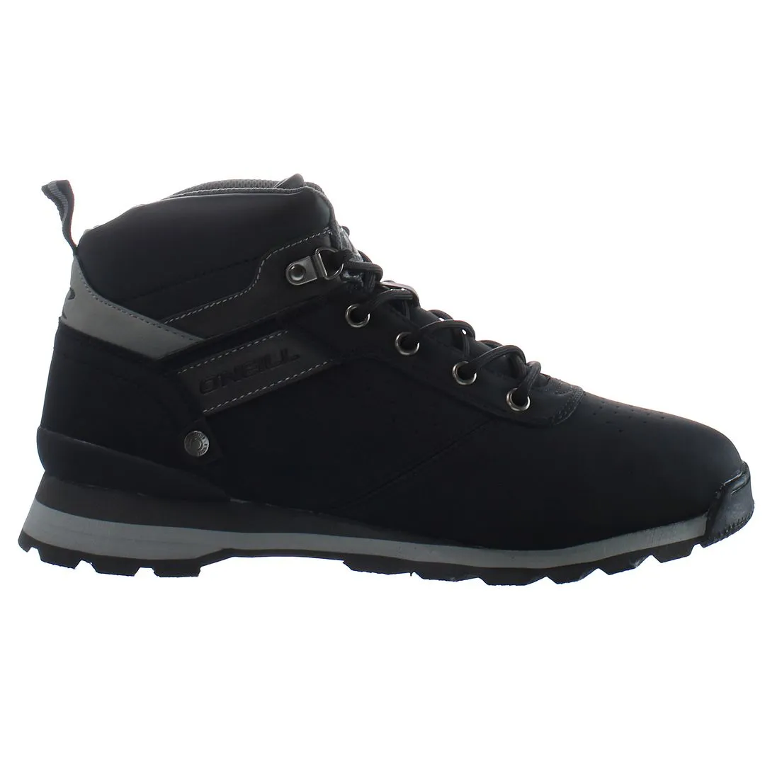 O'Neill Grand Teton Mid Black Mens Boots