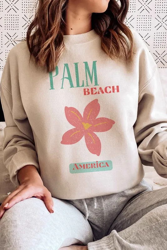 PALM BEACH AMERICA GRAPHIC SWEATSHIRT