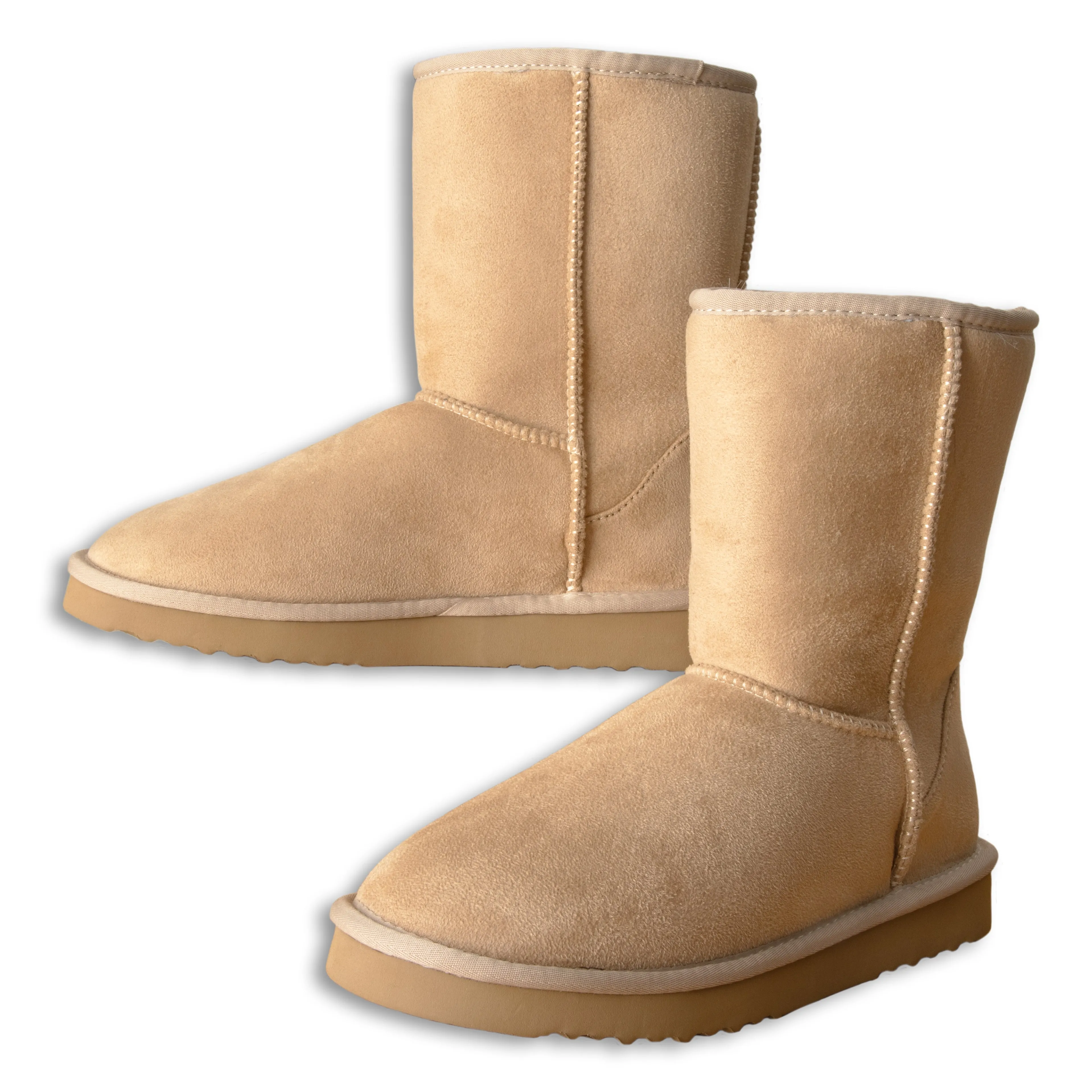 PAWJ Short Boot | Tan / Aspen Snow