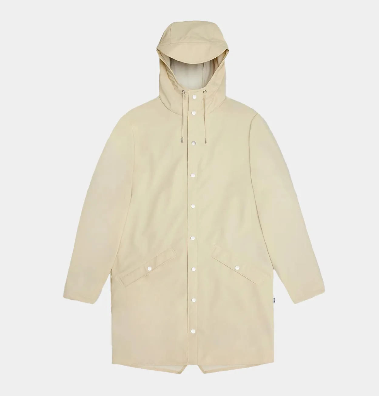 RAINS Long Jacket in Dune